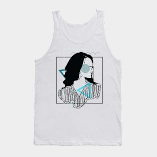 Smiling through it all version 4 Tank Top